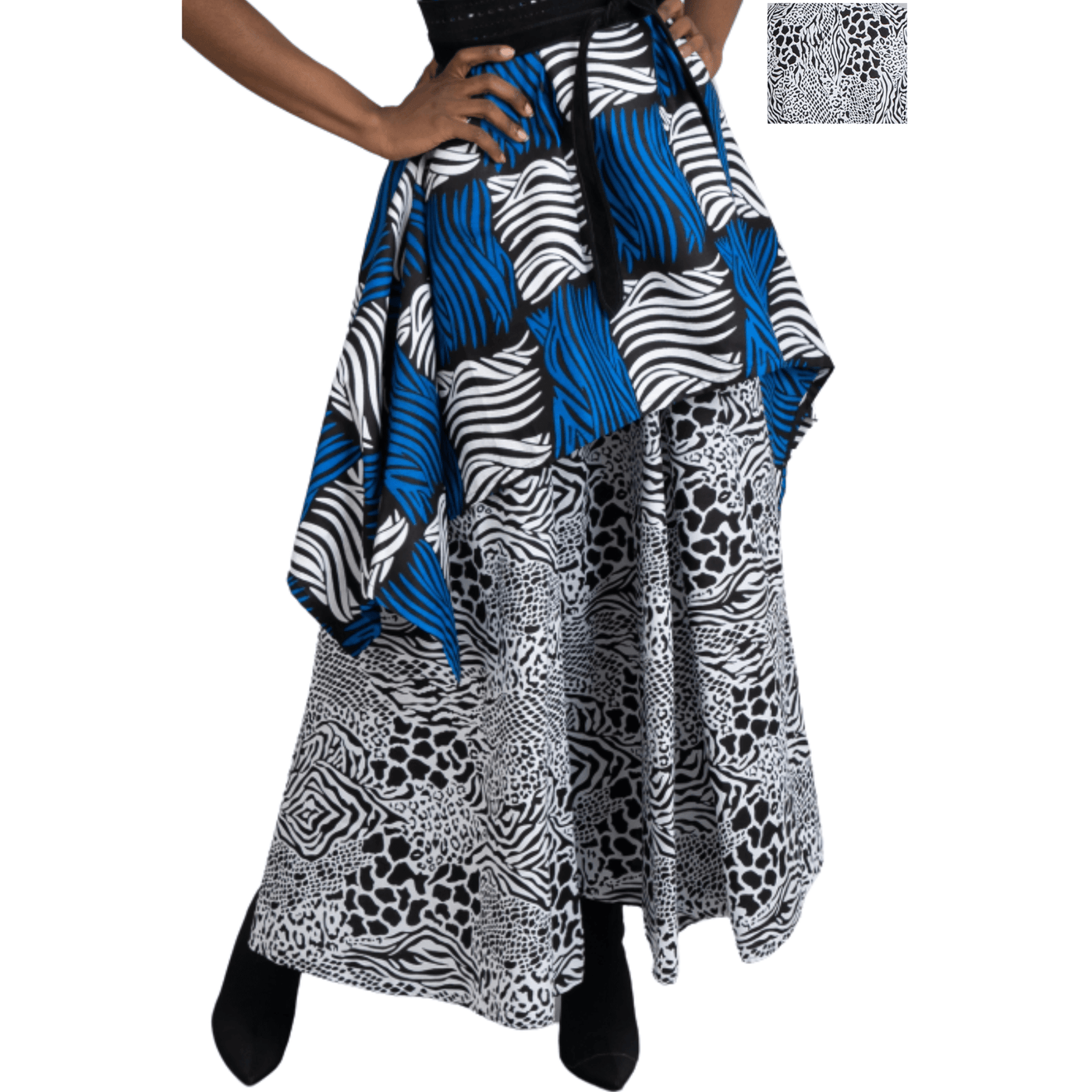 African Skirt W/ Headwrap