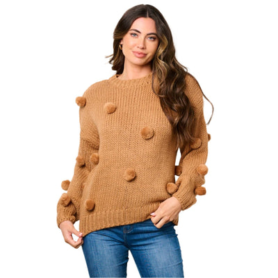 Puff Knit Sweater