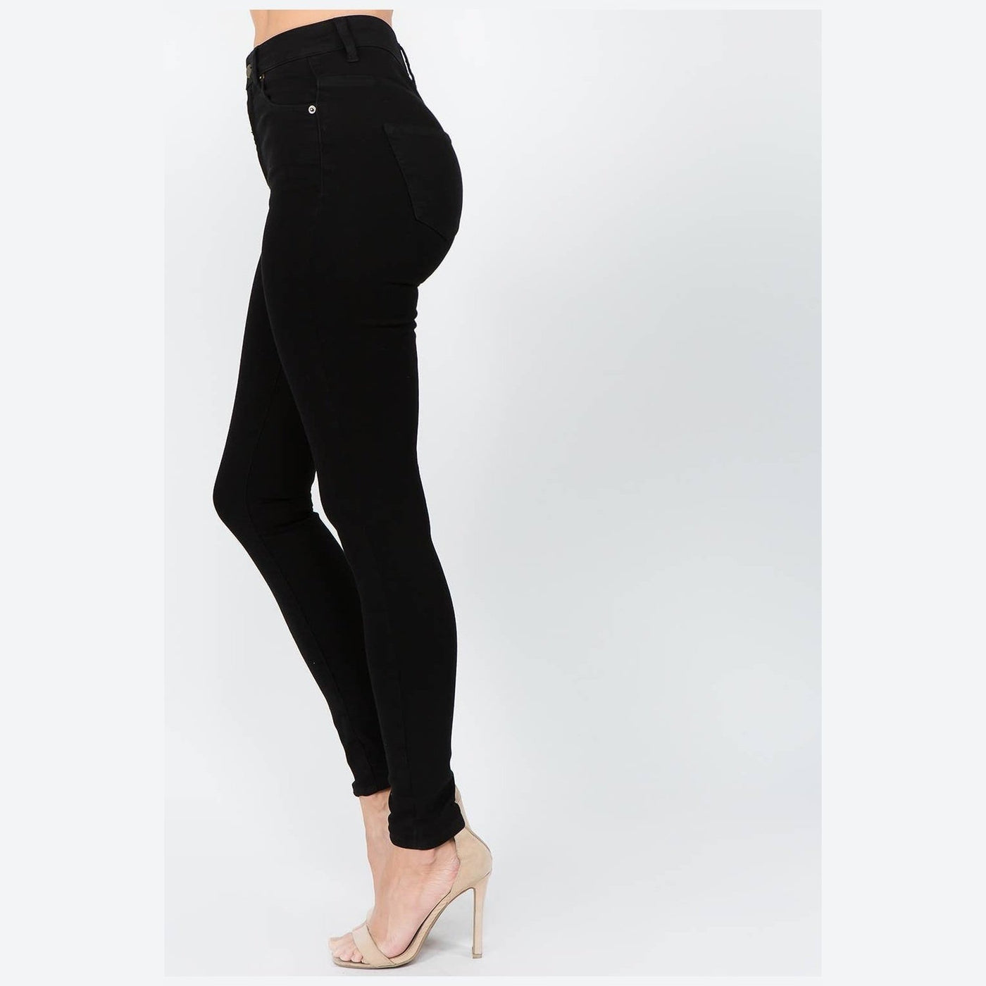 Plus PREMIUM BASIC HIGH WAIST SKINNY PANTS