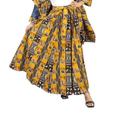 African Skirt W/ Headwrap