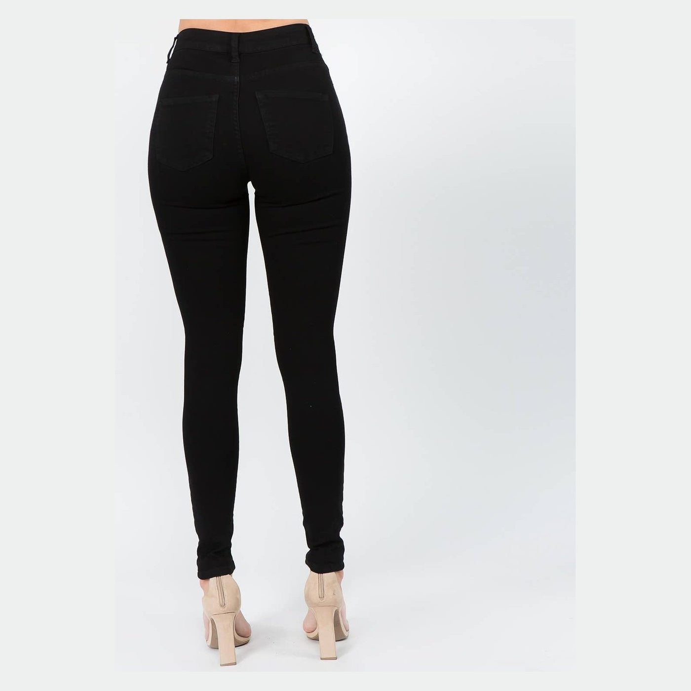 Plus PREMIUM BASIC HIGH WAIST SKINNY PANTS