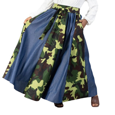 African Skirt W/ Headwrap