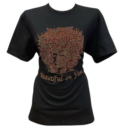 SS Bling Beautiful On Fleek T-Shirt