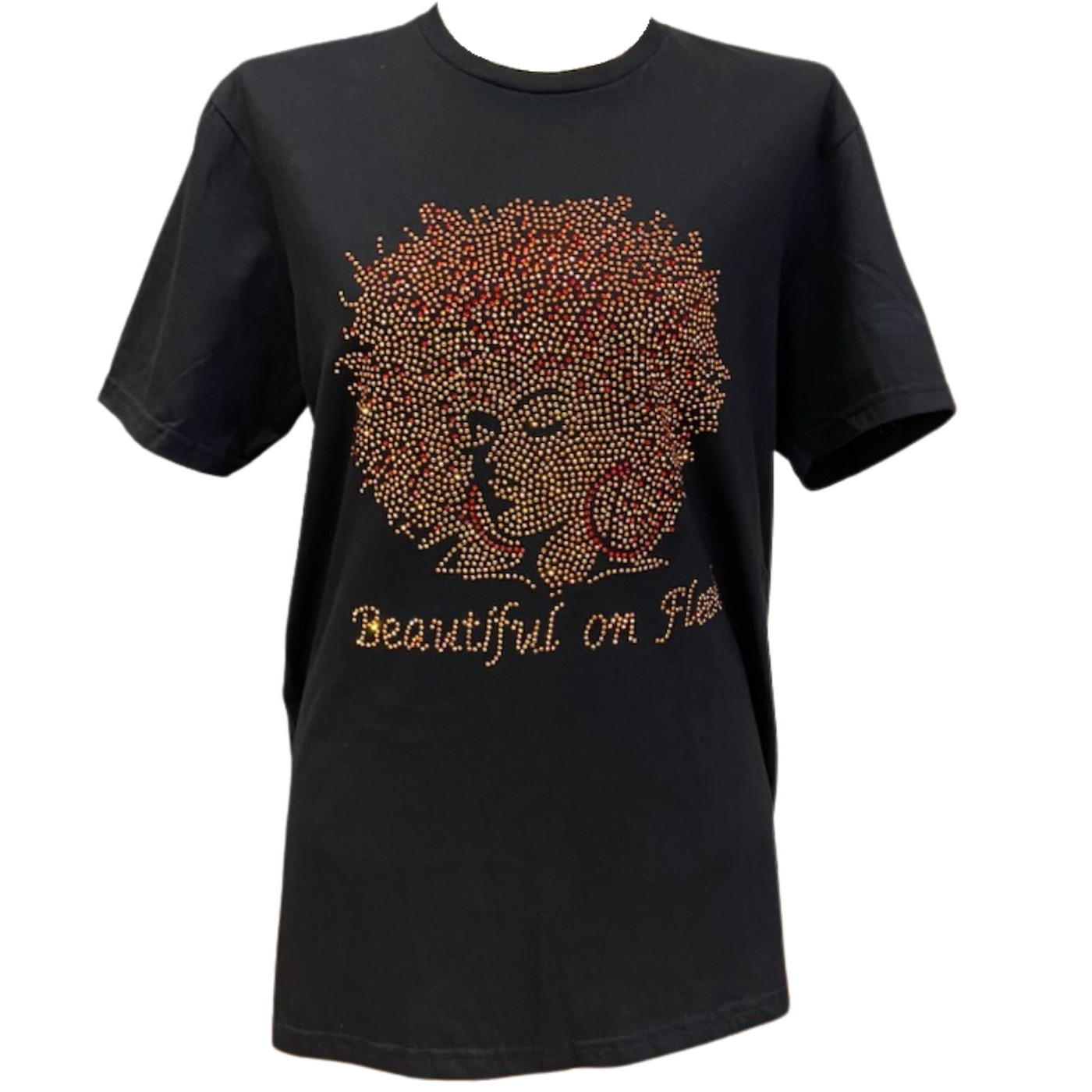 SS Bling Beautiful On Fleek T-Shirt Plus