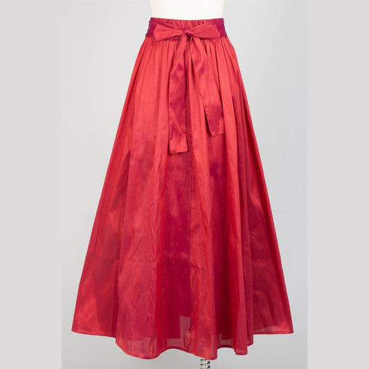 Dupioni Maxi Skirt