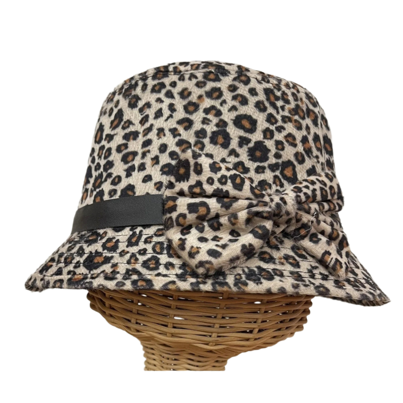 Animal Print Fedora Hat