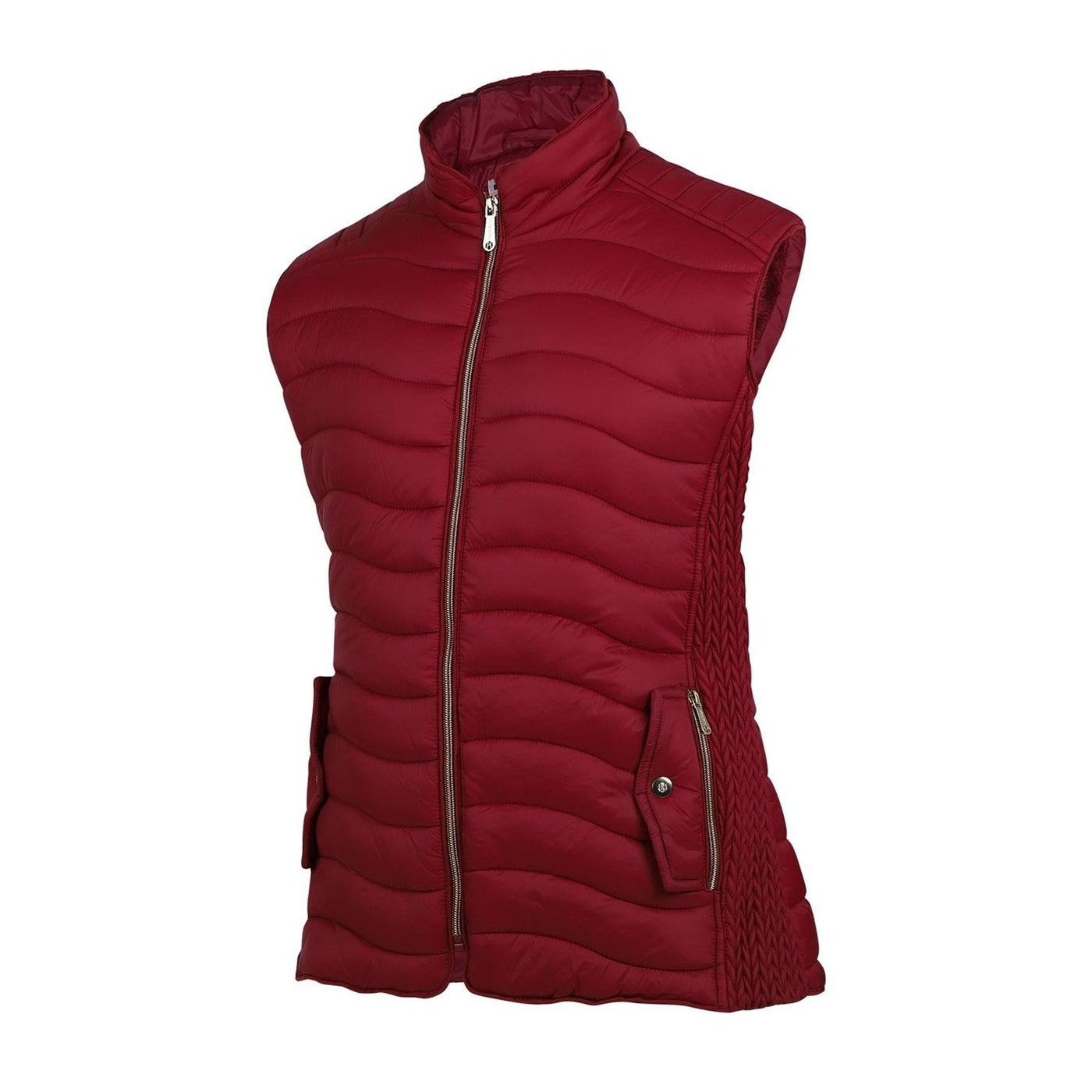 Sleeveless Insulated Sherpa Puffer Vest