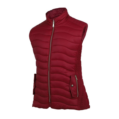 Sleeveless Insulated Sherpa Puffer Vest