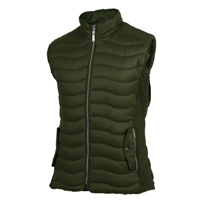 Sleeveless Insulated Sherpa Puffer Vest