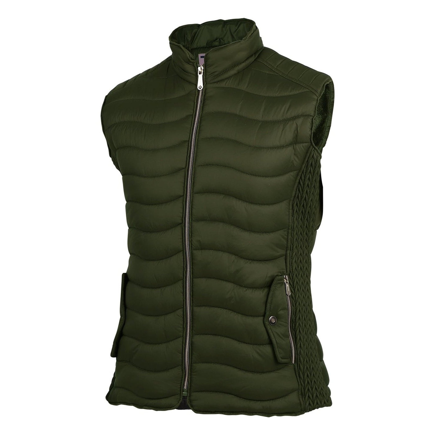 PS Sleeveless Insulated Sherpa Puffer Vest