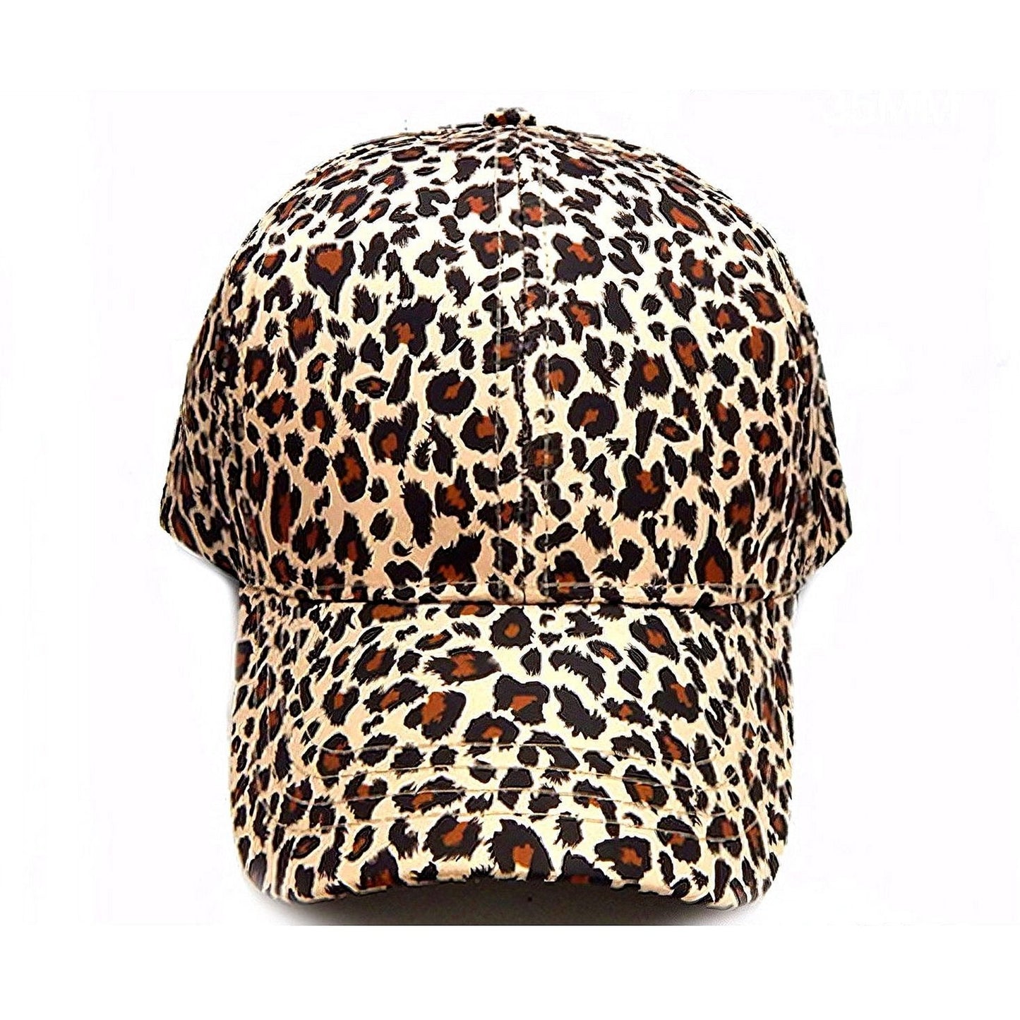 Leopard Rhinestone Cap