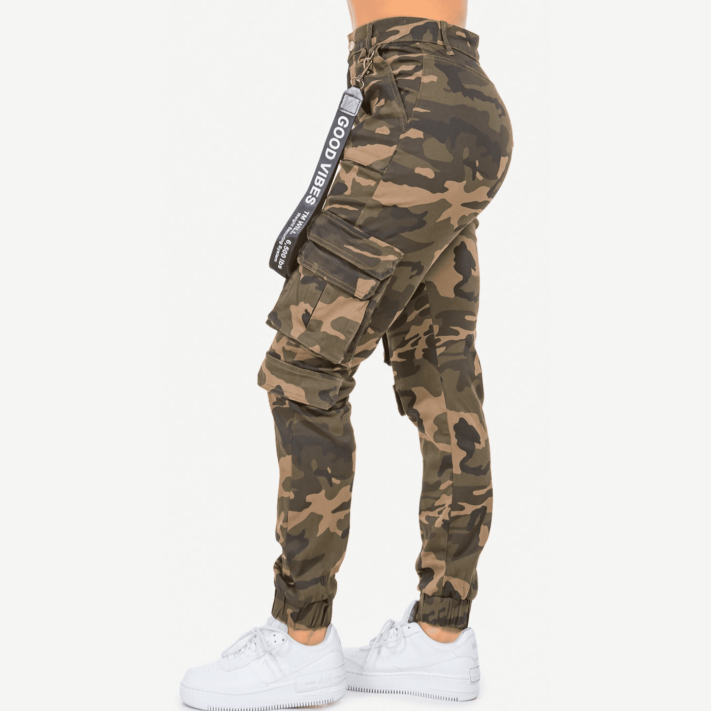 PS High Waist Cargo Joggers W/Pockets