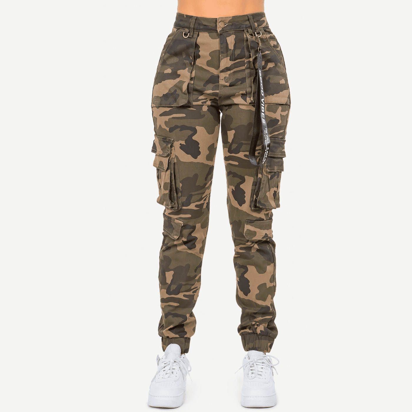 PS High Waist Cargo Joggers W/Pockets