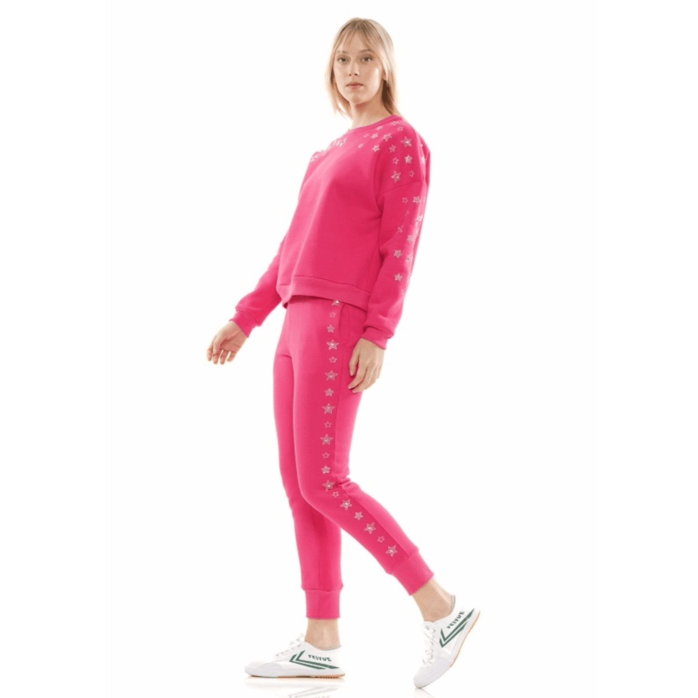 Star Knit Jogger Set