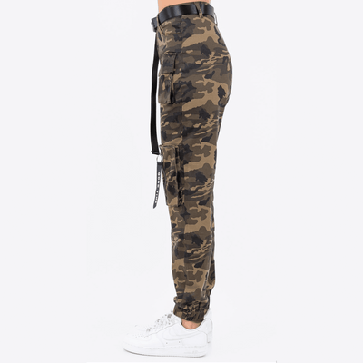 Utility Pocket Long Belt Joggers