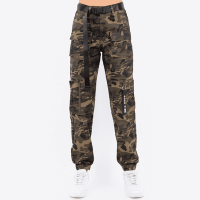 Utility Pocket Long Belt Joggers