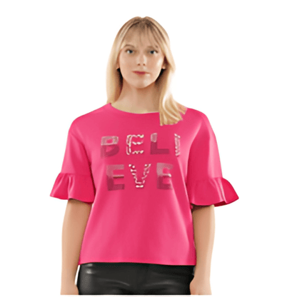 Believe Graphic Top