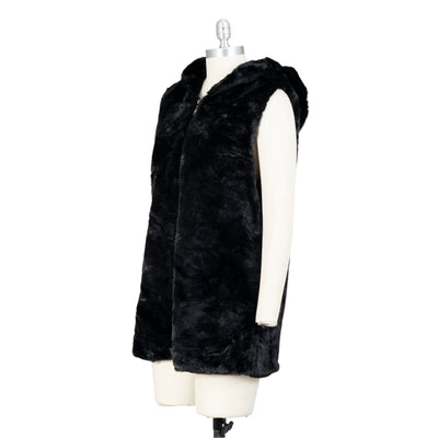 Faux Fur Zipper Vest