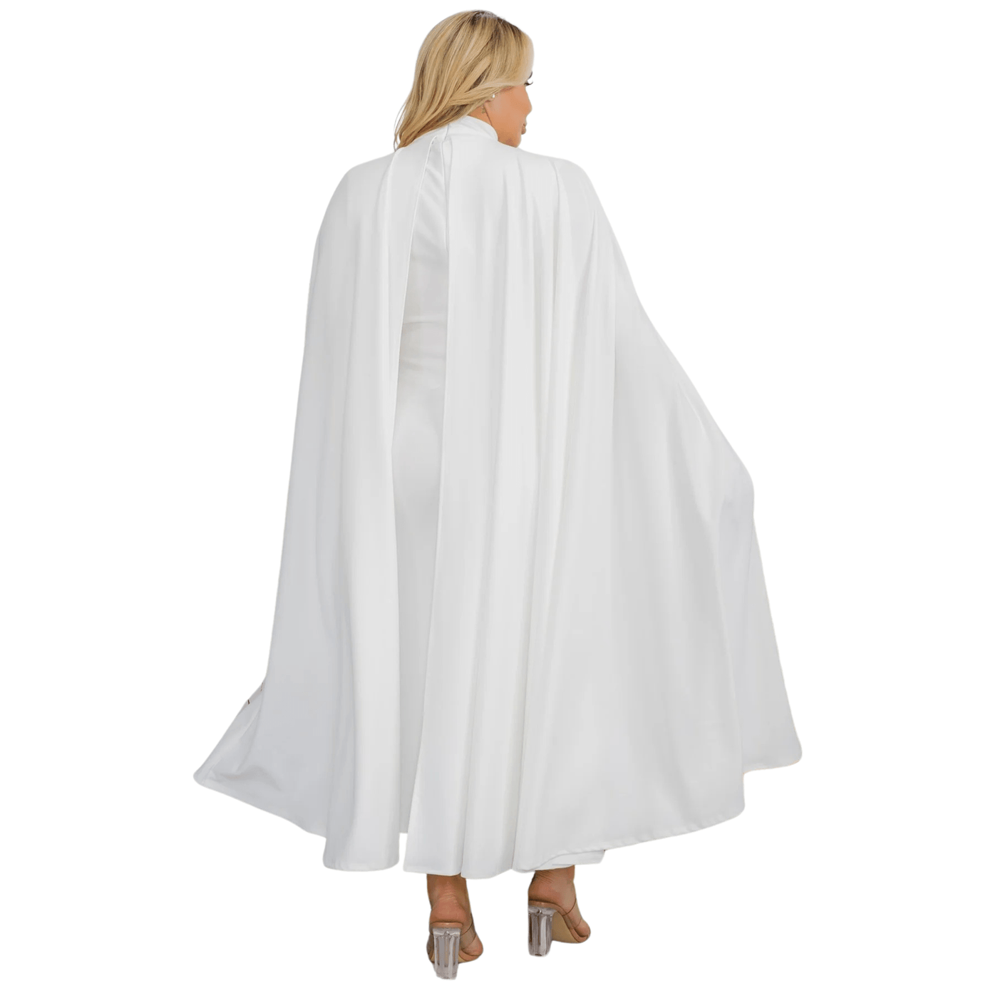 Midi Cape Dress Plus