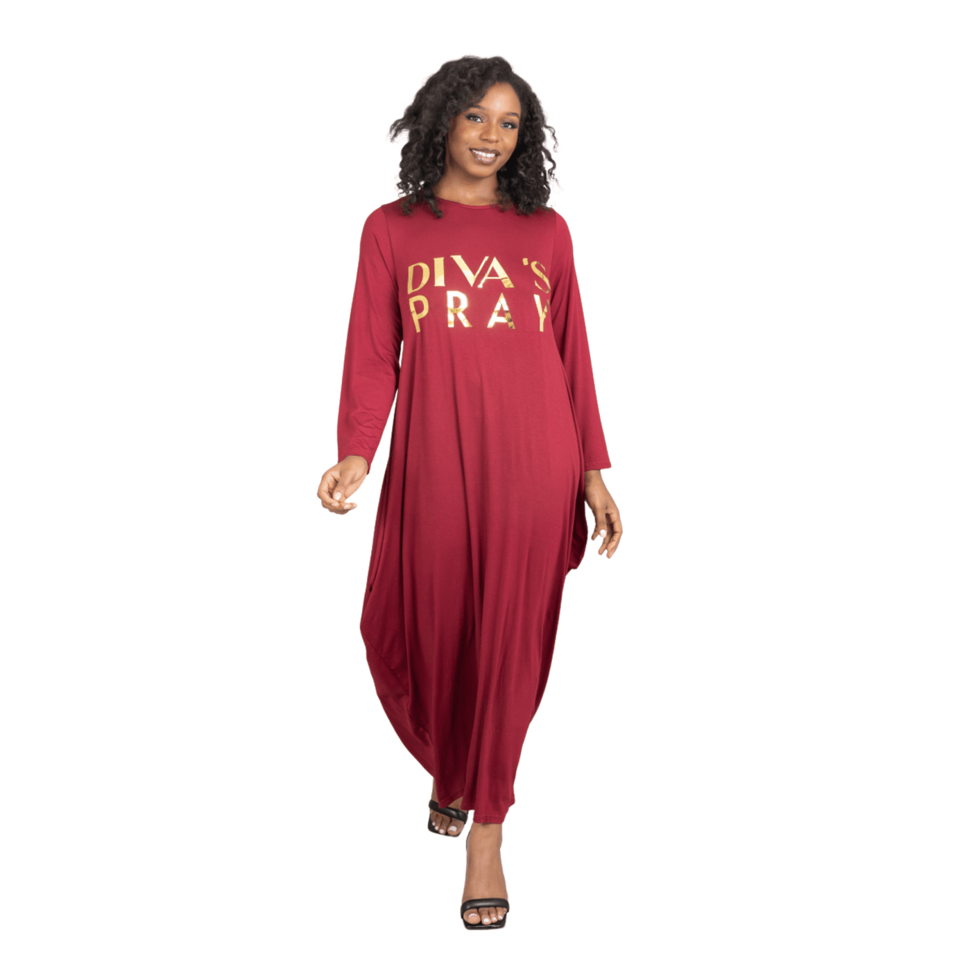 Diva's Pray LS Knit Dress