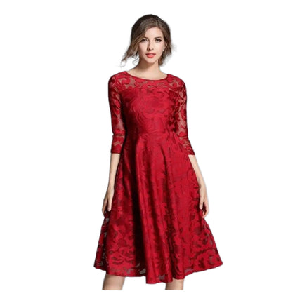 Floral Lace Party Dresses