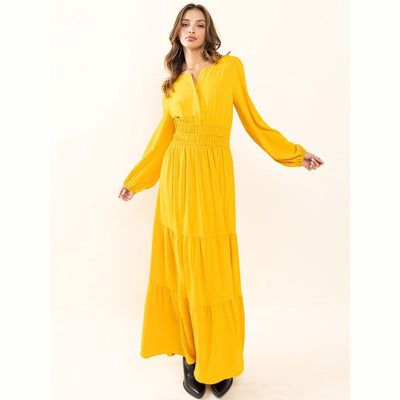 Long Sleeve Maxi Dress