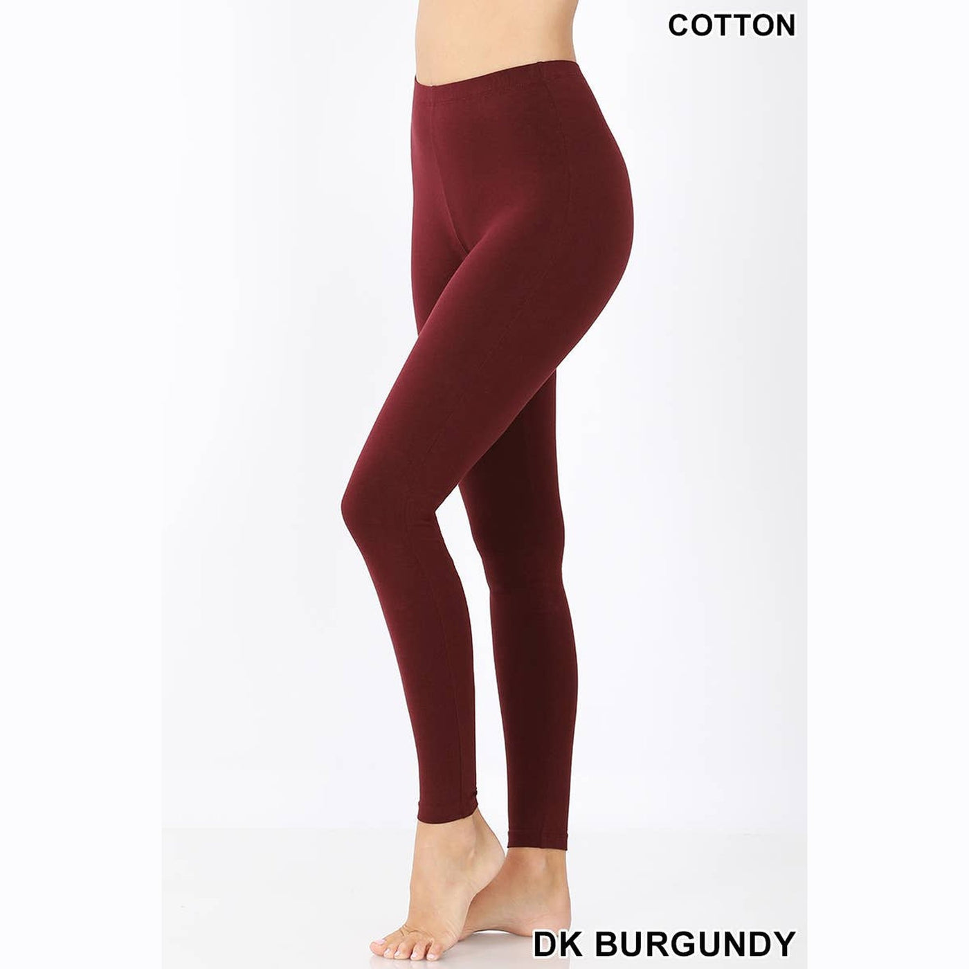 Premium Cotton Full Length Leggings