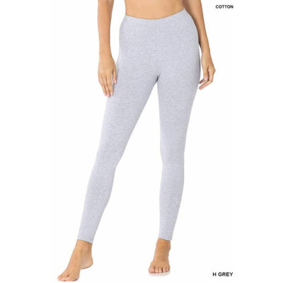 Premium Cotton Full Length Leggings