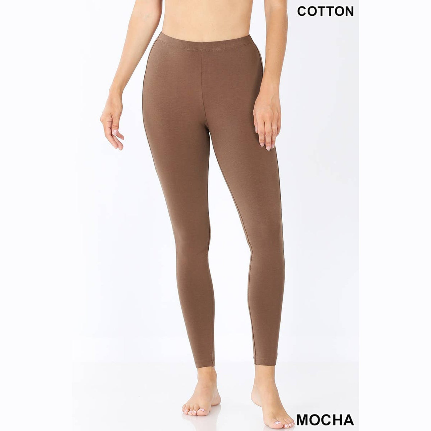 Premium Cotton Full Length Leggings